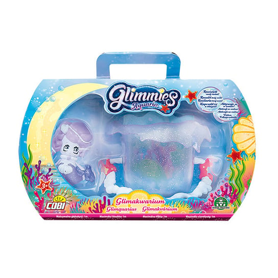 Glimmies, lalka Aquaria Glimkwarium, fioletowy Glimmies