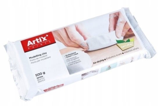 Glina Samoutwardzalna 500G Biała Artix