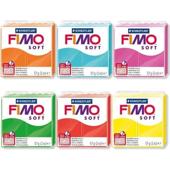 Glinka FIMO - Creative Seed - 6 bochenków ciasta - Multicolor - Advanced - Adult Youdoit