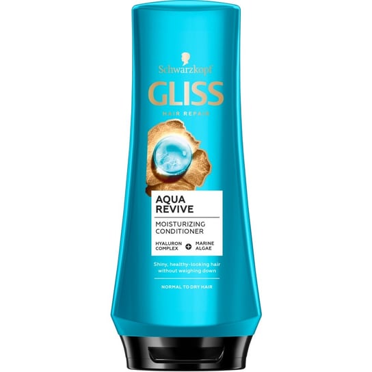 Gliss Aqua revive odżywka do włosów suchych i normalnych 200ml Schwarzkopf