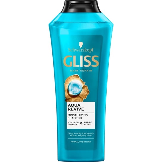 Gliss Aqua revive szampon do włosów suchych i normalnych 400ml Schwarzkopf