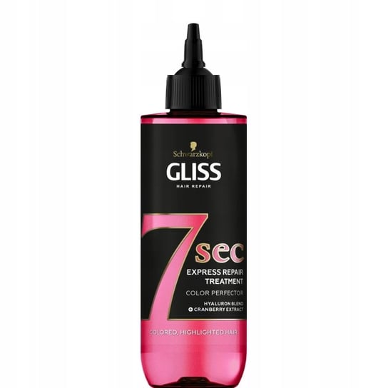 Gliss Kur 7sec Express Repair Treatment Color Perfector ekspresowa kuracja do włosów nadająca blask 200ml Schwarzkopf