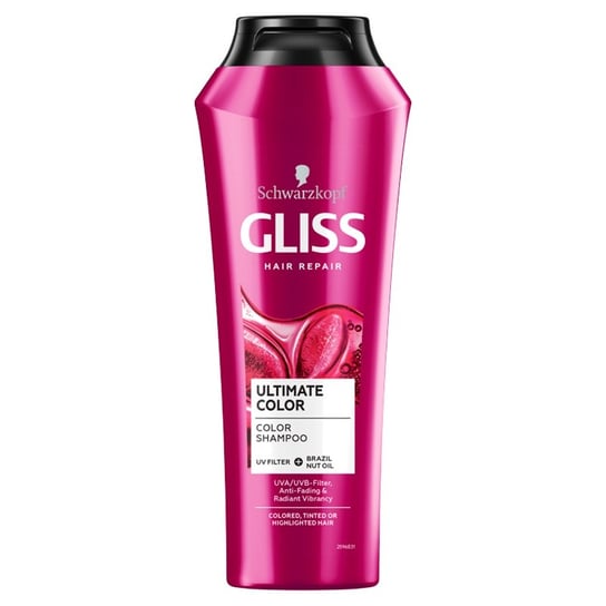 Gliss Kur, Ultimate Color, szampon do włosów farbowanych, 250 ml Gliss