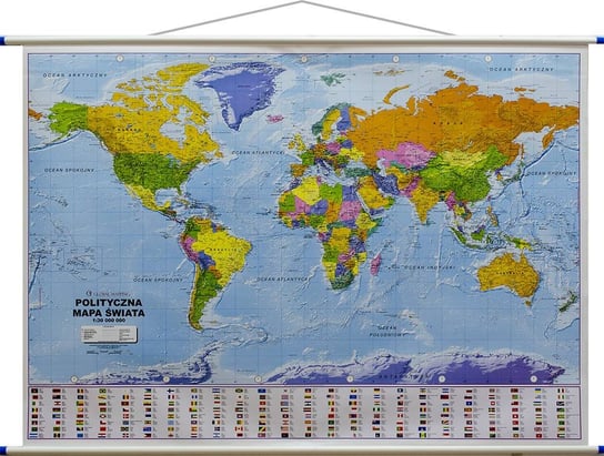 Global Mapping, Świat mapa ścienna polityczna 1:30 000 000 Global Mapping