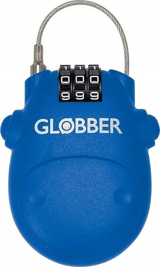 Globber Lock zapięcie zabezpieczające linka kłódka na szyfr / 532-100 Navy Blue Globber