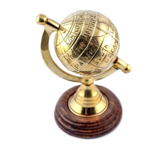 Globus Dekoracyjny Metalowy - GWB61 GIFTDECO