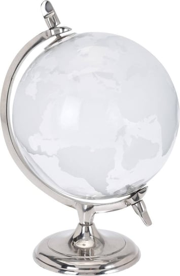 Globus dekoracyjny szklany, Ø 19 cm, na metalowej podstawie Home Styling Collection