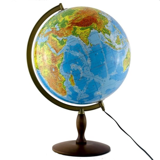 Globus fizyczny, podświetlany 42 cm, Zachem Opracowanie zbiorowe