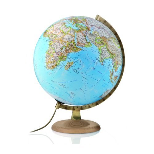 Globus podświetlany fizyczny Gold classic, kula 30 cm, National Geographic National geographic