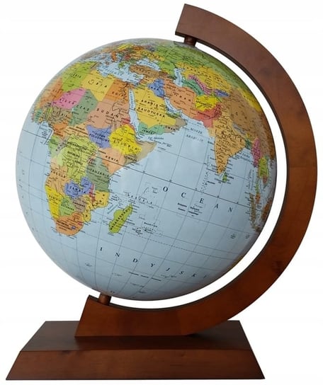 Globus podświetlany polityczno-fizyczny, kula 42 cm, Zachem ZACHEM