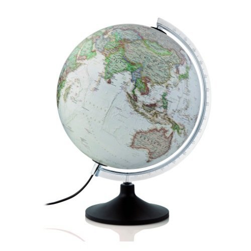 Globus polityczny - podświetlany Carbon Executive, kula 30 cm, National Geographic National geographic