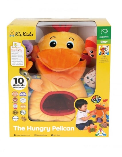 Głodny Pelikan - zabawka edukacyjna K's Kids