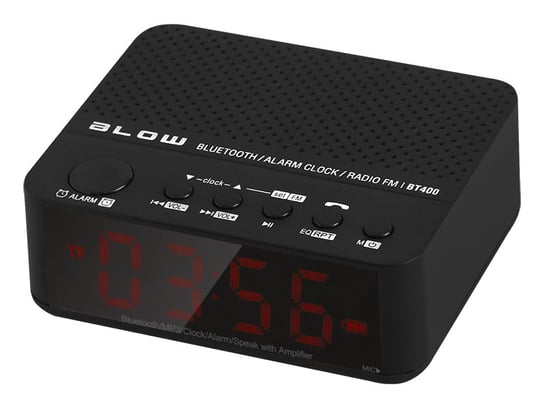 Głośnik Bluetooth Blow BT400 radio budzik zegar FM SD AUX Blow