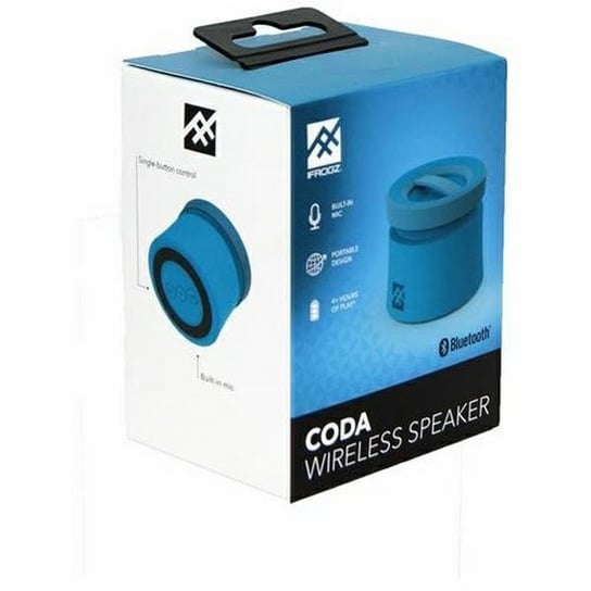 Głośnik bluetooth iFrogz Audio Coda Speaker Wireless niebieski/blue 29103 IFROGZ