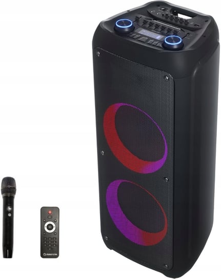 Głośnik Bluetooth Przenośny Karaoke Power Audio Manta Krios 350W Superbass Manta