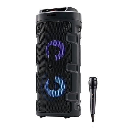 Głośnik Bluetooth z Mikrofonem Karaoke ELBE ALT-88 10W Czarny elbe