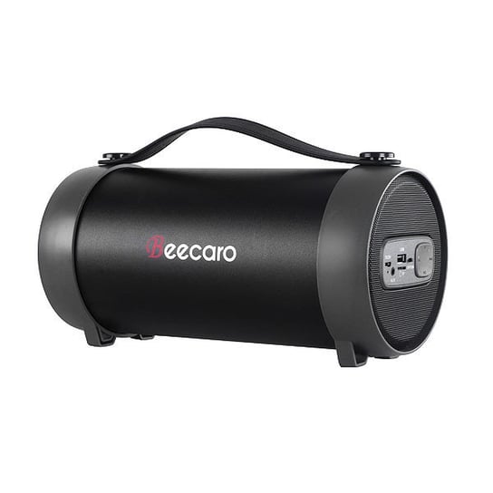Głośnik Multimedialny Beecaro Tuba Bluetooth A2Dp Czarny - Mp3 Radio Tf Card Aux 12W S22E Beecaro