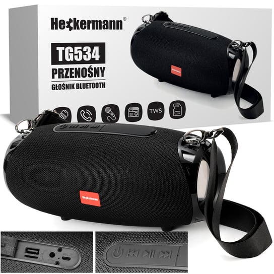 Głośnik Przenośny Bluetooth Heckermann Tg534 Heckermann