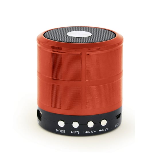 Głośnik Przenośny Bluetooth Z Mikrofonem Gembird Spk-Bt-08-R (Czerwony) Gembird