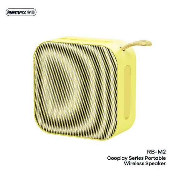 GŁOŚNIK REMAX COOPLAY SERIES RB-M2 WIRELESS YELLOW Inna marka