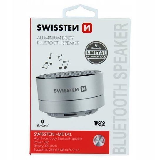 Głośnik Swissten I-Metal Silver SWISSTEN