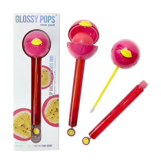 Glossy Pops, balsam i błyszczyk do ust Passionate Fruit Glossy Pops