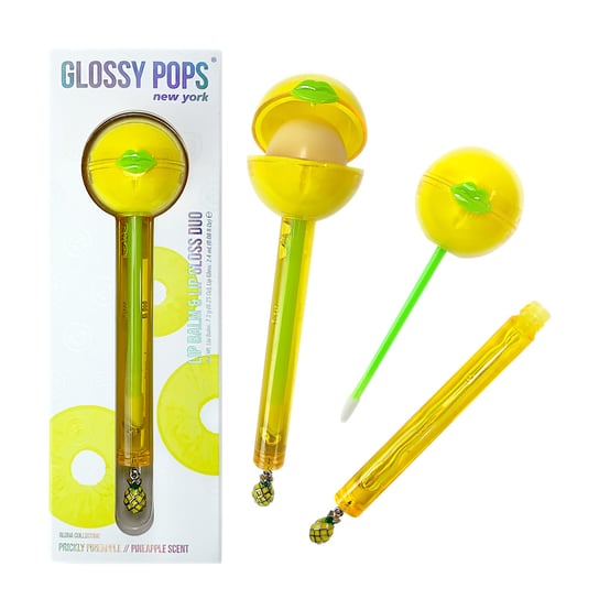 Glossy Pops, balsam i błyszczyk do ust Prickly Pineapple Glossy Pops