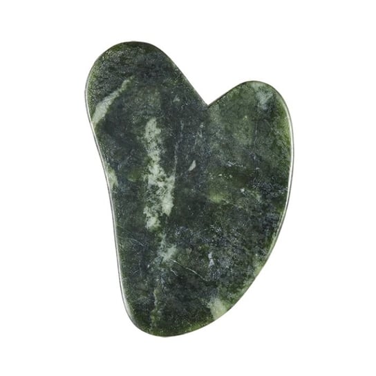 Glov Gua Sha kamień do masażu twarzy i szyi z jadeitu Green Glov