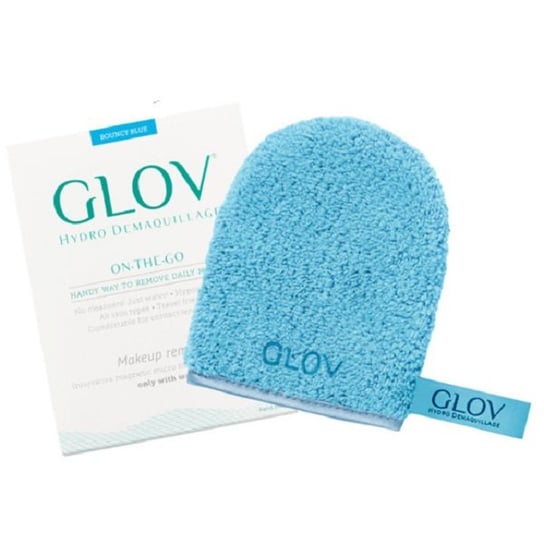 Glov, On The Go, rękawiczka do demakijażu Bouncy Blue Glov