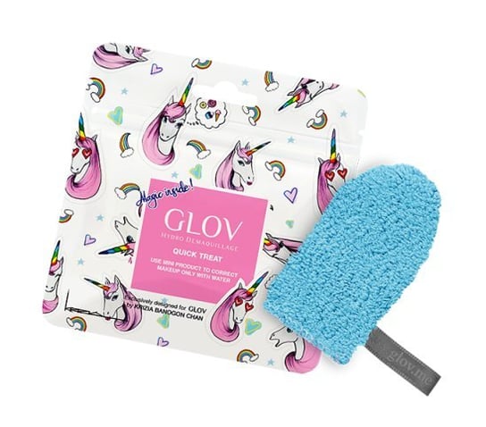 Glov Quick Treat Mini Rękawica Do Demakijażu Blue Niebieska Glov
