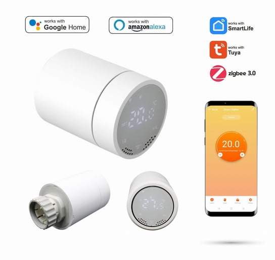 Głowica termostatyczna do grzejnika Zigbee TUYA własny produkt