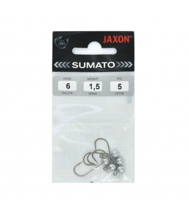 Główki jigowe Sumato Black Micro 6 1,50 g Jaxon