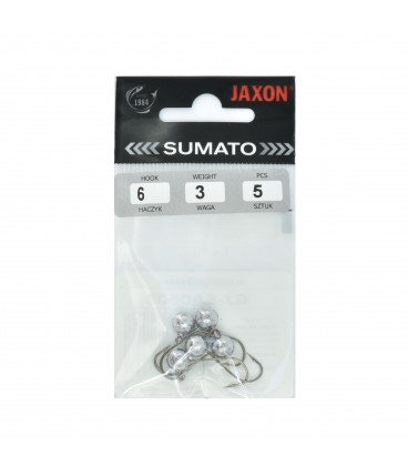 Główki jigowe Sumato Black Micro 6 3 g Jaxon