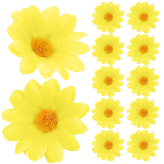 Główki Kwiatowe Stokrotka 12szt Żółty Inna marka