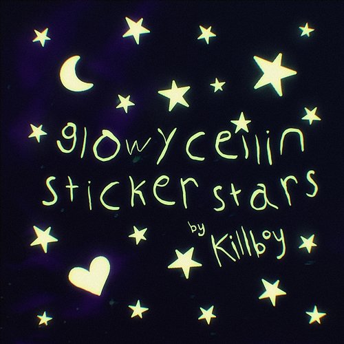 GLOWY CEILIN STICKER STARS KILLBOY