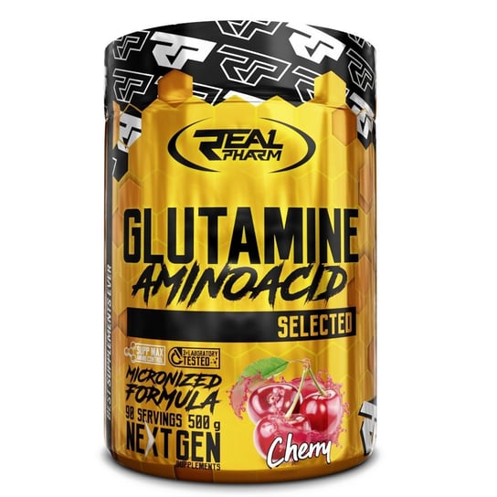 GLUTAMINE - Real Pharm - 500g GRAPEFRUIT Real Pharm