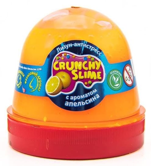 Glutek Slime Mr Boo Crunchy Slime Pomarańcza 120G 80086 P24 Cena Za 1 Szt (Okt2930) Maksik