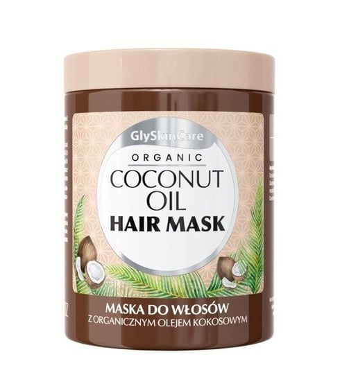 Glyskincare, Organic, maska do włosów z organicznym olejem kokosowym, 250 ml Glyskincare