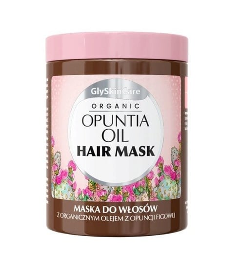 Glyskincare, Organic, maska do włosów z organicznym olejem z opuncji, 250 ml Glyskincare