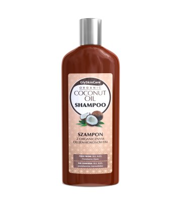 Glyskincare, szampon do włosów z olejem kokosowym, 250 ml Glyskincare