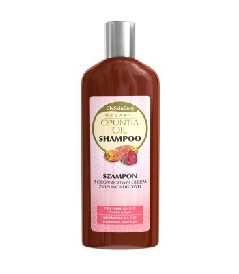 Glyskincare, szampon do włosów z olejem z opuncji, 250 ml Glyskincare