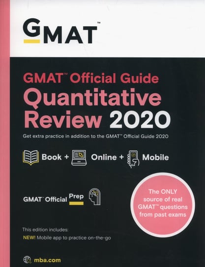 GMAT Official Guide 2020 Quantitative Review: Book + Online Opracowanie zbiorowe