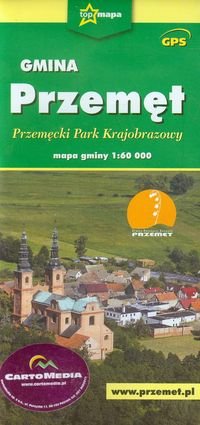 Gmina Przemęt. Przemęcki Park Krajobrazowy. Mapa gminy 1:60 000 Opracowanie zbiorowe