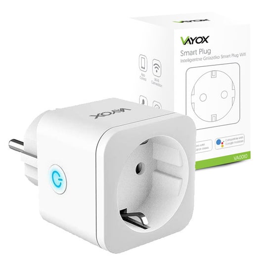 Gniazdko Inteligentne Vayox Va0010 Smart Plug Wifi, Białe VAYOX