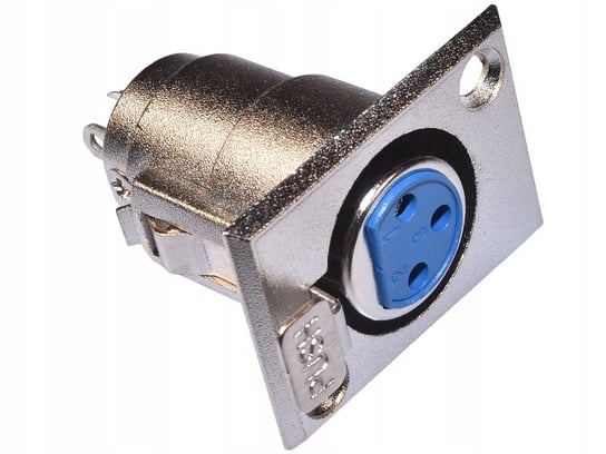 Gniazdo mikrofonowe XLR CANON żeńskie do obudowy Veoz