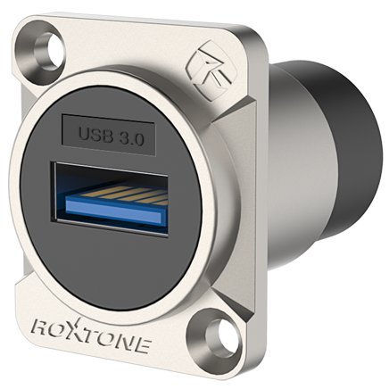 Gniazdo typu USB 3.0 RAU3D Roxtone panelowe Roxtone