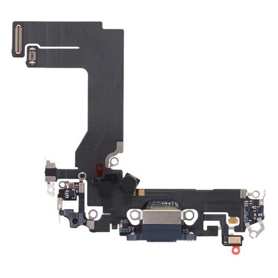 Gniazdo złącze port ładowania mikrofon dolny taśma flex do Apple iPhone 13 mini (OEM Oryginał) (Czarny) DFX