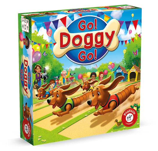 Go Doggy GO!, gra planszowa,Piatnik Piatnik