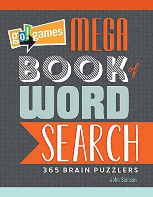 Go!games Mega Book of Word Search: 365 Brain Puzzlers Samson John M.