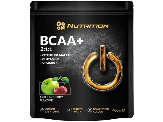 Go O, Nutrition, BCAA, Aminokwasy, 400 g, owoce tropikalne-cytryna Go On Nutrition